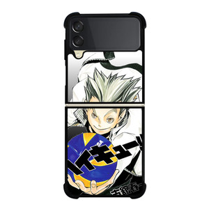 BOKUTO KOUTAROU HAIKYUU ANIME Samsung Galaxy Z Flip 3 Case Cover BOKUTO KOUTAROU HAIKYUU ANIME Samsung Galaxy Z Flip 3 Case Cover