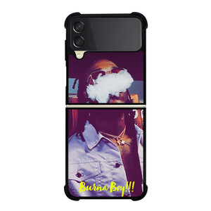 BURNA BOY RAPPER Samsung Galaxy Z Flip 3 Case Cover BURNA BOY RAPPER Samsung Galaxy Z Flip 3 Case Cover