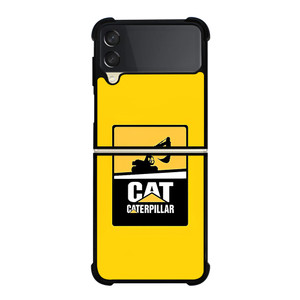 CATERPILLAR BADGE Samsung Galaxy Z Flip 3 Case Cover CATERPILLAR BADGE Samsung Galaxy Z Flip 3 Case Cover