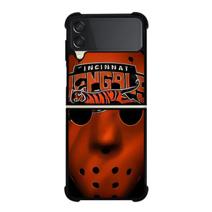 CINCINNATI BENGALS JASON FRIDAY MASK Samsung Galaxy Z Flip 3 Case Cover CINCINNATI BENGALS JASON FRIDAY MASK Samsung Galaxy Z Flip 3 Case Cover