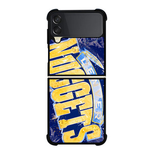 DENVER NUGGETS ABSTRACT SYMBOL Samsung Galaxy Z Flip 3 Case Cover DENVER NUGGETS ABSTRACT SYMBOL Samsung Galaxy Z Flip 3 Case Cover