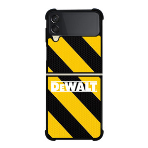 DEWALT TOOLS STRIPES Samsung Galaxy Z Flip 3 Case Cover DEWALT TOOLS STRIPES Samsung Galaxy Z Flip 3 Case Cover