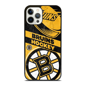 BOSTON BRUINS HOCKEY LOGO  iPhone 12 Pro Case Cover