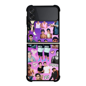 DOLAN TWINS CUTE COLLAGE Samsung Galaxy Z Flip 3 Case Cover DOLAN TWINS CUTE COLLAGE Samsung Galaxy Z Flip 3 Case Cover