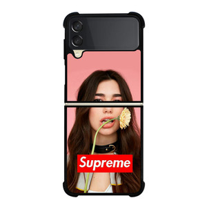 DUA LIPA SINGER SUPREME Samsung Galaxy Z Flip 3 Case Cover DUA LIPA SINGER SUPREME Samsung Galaxy Z Flip 3 Case Cover