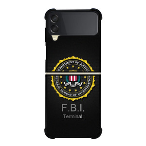 FBI TERMINAL BADGE Samsung Galaxy Z Flip 3 Case Cover FBI TERMINAL BADGE Samsung Galaxy Z Flip 3 Case Cover