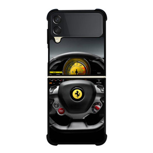 FERRARI BELLISSIMA STEERING WHEEL Samsung Galaxy Z Flip 3 Case Cover FERRARI BELLISSIMA STEERING WHEEL Samsung Galaxy Z Flip 3 Case Cover