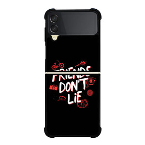 FRIENDS DONT LIE STRANGER THINGS ART Samsung Galaxy Z Flip 3 Case Cover