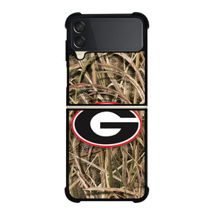 GEORGIA BULLDOGS CAMO LEAF LOGO Samsung Galaxy Z Flip 3 Case Cover GEORGIA BULLDOGS CAMO LEAF LOGO Samsung Galaxy Z Flip 3 Case Cover