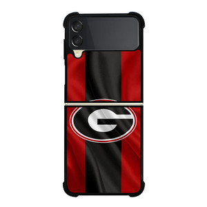 GEORGIA BULLDOGS FOOTBALL FLAG Samsung Galaxy Z Flip 3 Case Cover