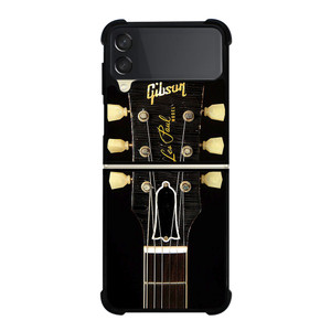 GIBSON LES PAUL HEADSTOCK GUITAR Samsung Galaxy Z Flip 3 Case Cover GIBSON LES PAUL HEADSTOCK GUITAR Samsung Galaxy Z Flip 3 Case Cover