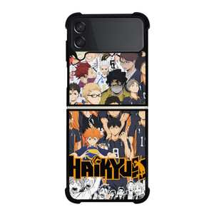 HAIKYUU ANIME CHARACTERS Samsung Galaxy Z Flip 3 Case Cover HAIKYUU ANIME CHARACTERS Samsung Galaxy Z Flip 3 Case Cover