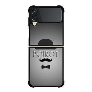 HERCULE POIROT DETECTIVE ICON Samsung Galaxy Z Flip 3 Case Cover HERCULE POIROT DETECTIVE ICON Samsung Galaxy Z Flip 3 Case Cover