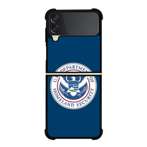 HOMELAND SECURITY USA BADGE Samsung Galaxy Z Flip 3 Case Cover