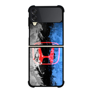 HONDA BRUSHED LOGO Samsung Galaxy Z Flip 3 Case Cover HONDA BRUSHED LOGO Samsung Galaxy Z Flip 3 Case Cover