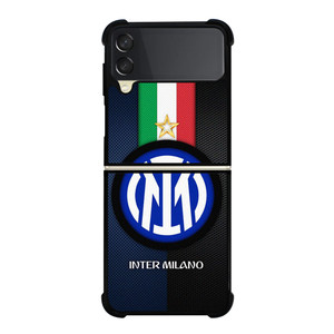 INTER MILANO CARBON LOGO Samsung Galaxy Z Flip 3 Case Cover