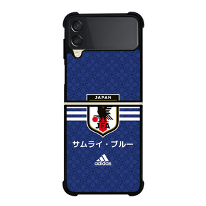 JAPAN FA SAMURAI BLUE ADIDAS Samsung Galaxy Z Flip 3 Case Cover JAPAN FA SAMURAI BLUE ADIDAS Samsung Galaxy Z Flip 3 Case Cover