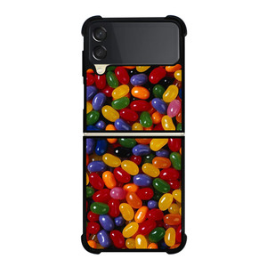JELLY BEANS COLORFUL Samsung Galaxy Z Flip 3 Case Cover JELLY BEANS COLORFUL Samsung Galaxy Z Flip 3 Case Cover