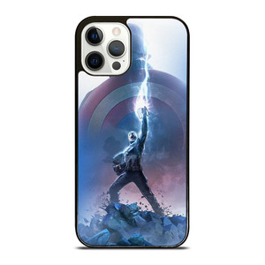 CAPTAIN AMERICA X THOR HAMMER iPhone 12 Pro Case Cover CAPTAIN AMERICA X THOR HAMMER iPhone 12 Pro Case Cover