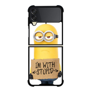 KEVIN MINIONS FUNNY CARTOON Samsung Galaxy Z Flip 3 Case Cover KEVIN MINIONS FUNNY CARTOON Samsung Galaxy Z Flip 3 Case Cover