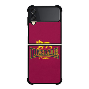 LONSDALE LONDON BOXING LOGO RED Samsung Galaxy Z Flip 3 Case Cover LONSDALE LONDON BOXING LOGO RED Samsung Galaxy Z Flip 3 Case Cover