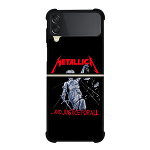METALLICA AND JUSTICE FOR ALL Samsung Galaxy Z Flip 3 Case Cover METALLICA AND JUSTICE FOR ALL Samsung Galaxy Z Flip 3 Case Cover