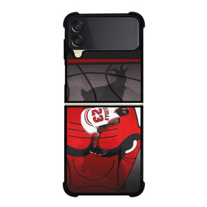 MICHAEL JORDAN CHICAGO BULLS GOAT Samsung Galaxy Z Flip 3 Case Cover