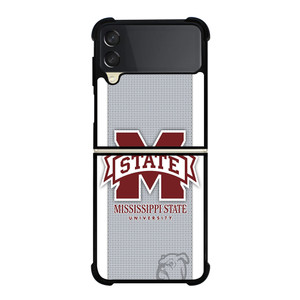 MISSISSIPPI STATE BASKETBALL CARBON LOGO Samsung Galaxy Z Flip 3 Case Cover