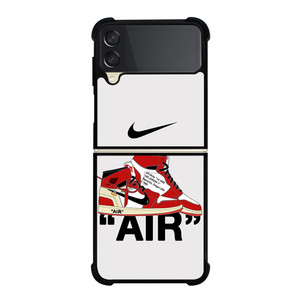 NIKE AIR JORDAN HIGH OFF WHITE Samsung Galaxy Z Flip 3 Case Cover