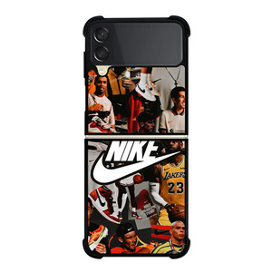 NIKE ATHLETE COLLAGE Samsung Galaxy Z Flip 3 Case Cover