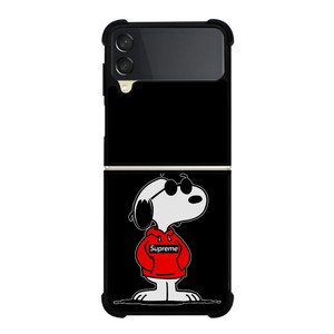 PEANUTS SNOOPY DOG SUPREME Samsung Galaxy Z Flip 3 Case Cover