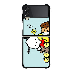 POCHACCO HELLO KITTY CARTOON Samsung Galaxy Z Flip 3 Case Cover