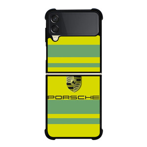 PORSCHE GREEN EMBLEM Samsung Galaxy Z Flip 3 Case Cover PORSCHE GREEN EMBLEM Samsung Galaxy Z Flip 3 Case Cover