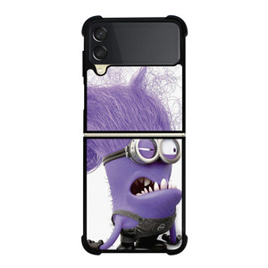 PURPLE MINION CARTOON Samsung Galaxy Z Flip 3 Case Cover