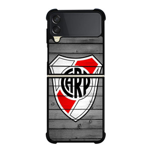 RIVER PLATE FOOTBALL WOOD LOGO Samsung Galaxy Z Flip 3 Case Cover