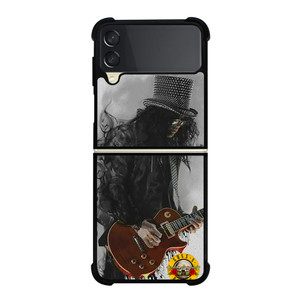 SAUL HUDSON SLASH G N R SMOKED Samsung Galaxy Z Flip 3 Case Cover