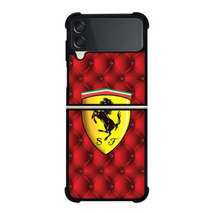 SCUDERIA FERRARI SUPER CAR RED Samsung Galaxy Z Flip 3 Case Cover