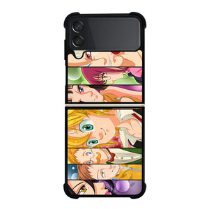 SEVEN DEADLY SINS ALL CHARACTERS COLLAGE Samsung Galaxy Z Flip 3 Case Cover