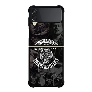 SONS OF ANARCHY CALIFORNIA COLLAGE Samsung Galaxy Z Flip 3 Case Cover