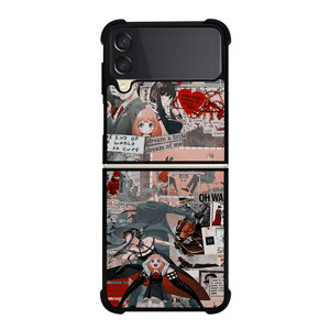 SPY X FAMILY MANGA COLLAGE Samsung Galaxy Z Flip 3 Case Cover