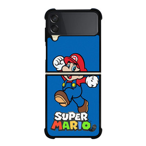 SUPER MARIO BROS GAMES ICON Samsung Galaxy Z Flip 3 Case Cover SUPER MARIO BROS GAMES ICON Samsung Galaxy Z Flip 3 Case Cover
