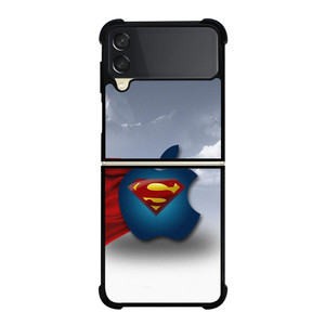 SUPERMAN APPLE LOGO Samsung Galaxy Z Flip 3 Case Cover