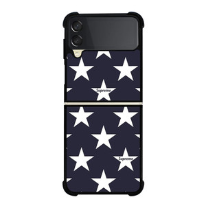 SUPREME STARS PATTERN Samsung Galaxy Z Flip 3 Case Cover