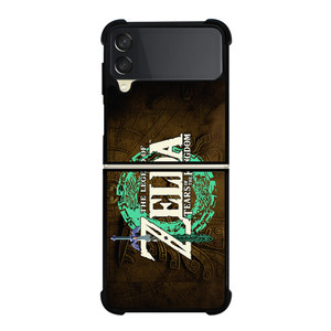 THE LEGEND OF ZELDA TEARS OF THE KINGDOM LOGO Samsung Galaxy Z Flip 3 Case Cover
