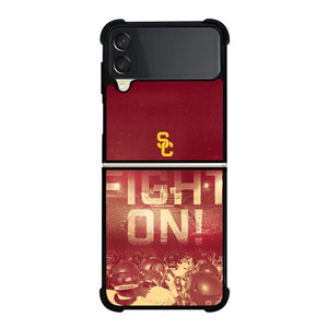 USC TROJANS FOOTBALL FIGHT ON Samsung Galaxy Z Flip 3 Case Cover