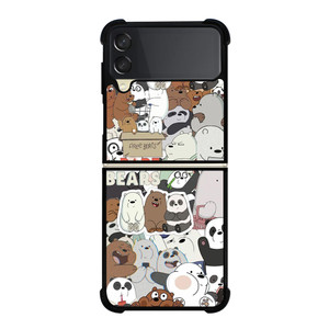WE BARE BEARS COLLECTION Samsung Galaxy Z Flip 3 Case Cover