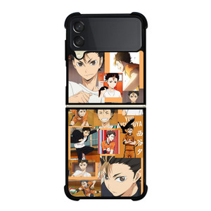 YUU NISHINOYA ANIME HAIKYUU Samsung Galaxy Z Flip 3 Case Cover YUU NISHINOYA ANIME HAIKYUU Samsung Galaxy Z Flip 3 Case Cover