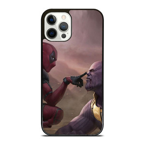 DEADPOOL THANOS MARVEL FUNNY iPhone 12 Pro Case Cover DEADPOOL THANOS MARVEL FUNNY iPhone 12 Pro Case Cover