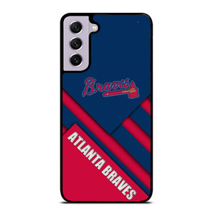 ATLANTA BRAVES BASEBALL ABSTRACT LOGO Samsung Galaxy S21 FE Case Cover
