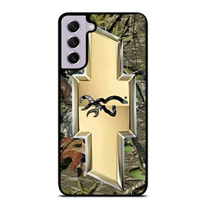 CHEVY CHEVROLET BROWNING CAMO LEAF Samsung Galaxy S21 FE Case Cover